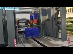 কলন 6 ব্রাশগুলি ওয়াশিং মেশিনের মধ্য দিয়ে চালিত হয়