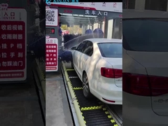 কোলন ডাবল বেল্ট টানেল টাইপ সম্পূর্ণ স্বয়ংক্রিয় গাড়ি ওয়াশিং সিস্টেম