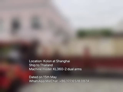 কোলন KL360-2 ডাবল আর্ম স্পর্শহীন গাড়ি ওয়াশিং মেশিন থাইল্যান্ডে ডেলিভারি!