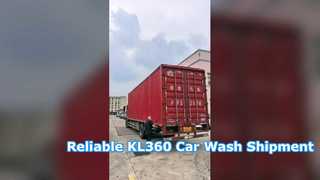 Kolon ডেলিভারি 2 ইউনিট মডেল Kl360-1 গাড়ি ধোয়ার মেশিন এবং ওয়াটার সফটনার চালান বুলগেরিয়াতে!