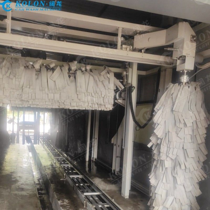কলন 13 ব্রাশ টানেল অটো ওয়াশিং মেশিন কার্যকর পৃষ্ঠ পরিষ্কারের জন্য অটোমোবাইল ডিটারজেন্ট এবং ব্রাশ ওয়াশিং একত্রিত দৈর্ঘ্য19520mm