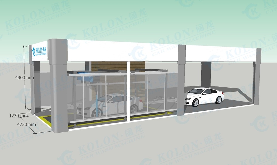 কোলন 380V 24.5kW উচ্চ চাপ ওয়াশিং ফাংশন সঙ্গে নিয়মিত চাপ স্পর্শহীন গাড়ী ওয়াশার