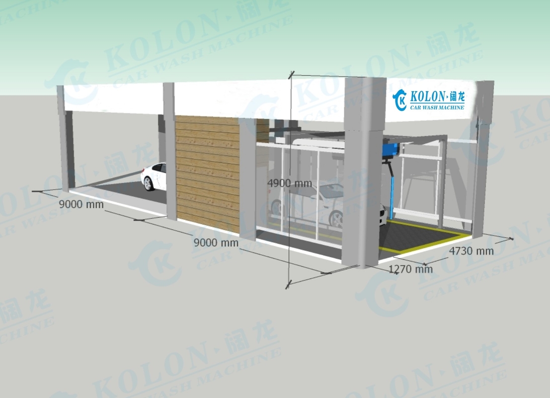 কোলন 380V 24.5kW উচ্চ চাপ ওয়াশিং ফাংশন সঙ্গে নিয়মিত চাপ স্পর্শহীন গাড়ী ওয়াশার