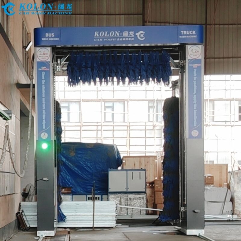 Kolon Heavy Duty Bus Wash Machine Designed to Handle Frequent and Provide Uniform Cleaning Results Across Diverse Bus Models