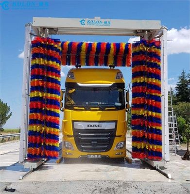 কোলন KL-BS8 স্বয়ংক্রিয় বাস অটো ওয়াশিং মেশিন 267L / গাড়ী জল খরচ সঙ্গে